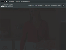 Tablet Screenshot of oakvillecentre.ca
